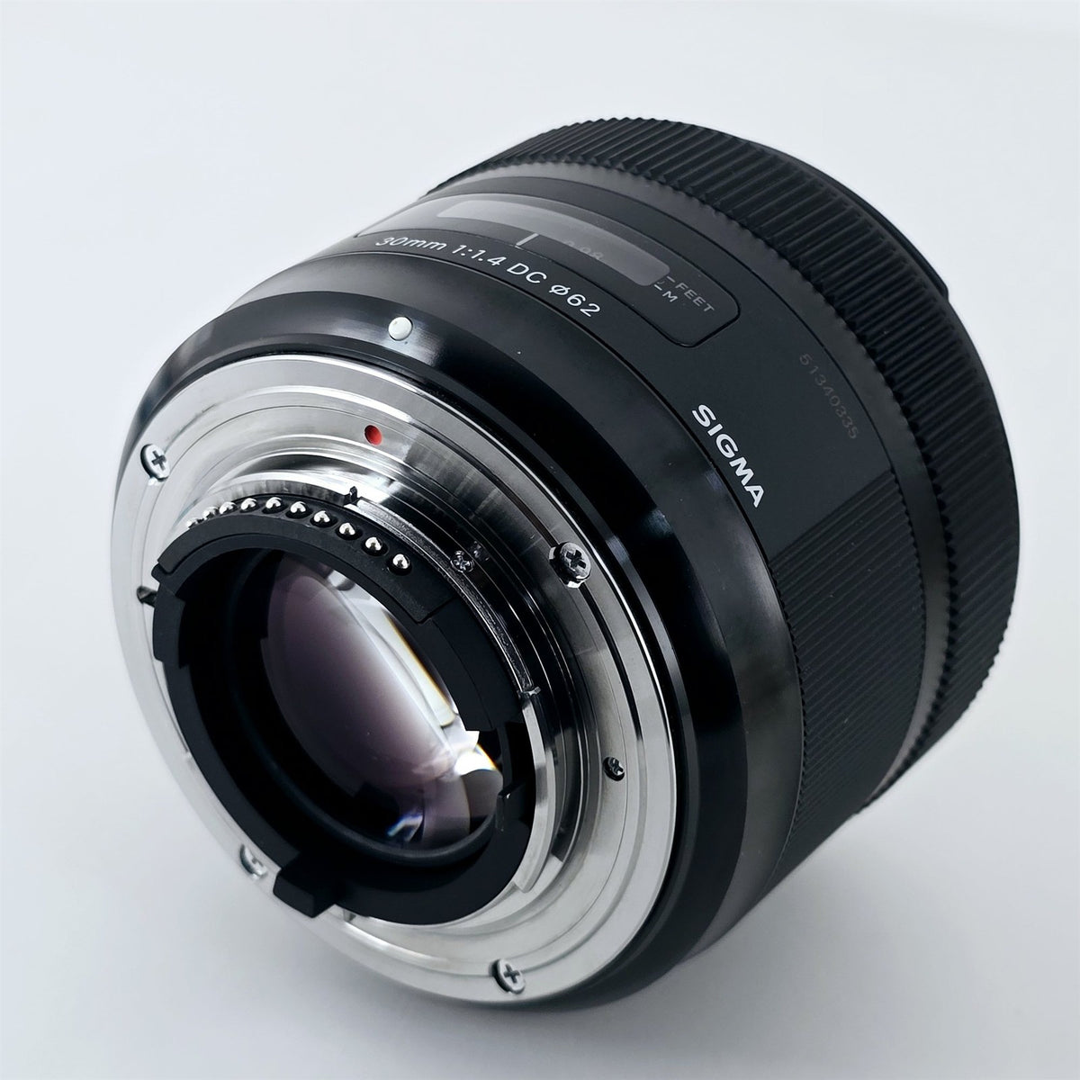 [Pre-owned] Sigma 30mm f/1.4 DC HSM AF Prime Lens for Nikon F Mount — Mint — Japan #5694