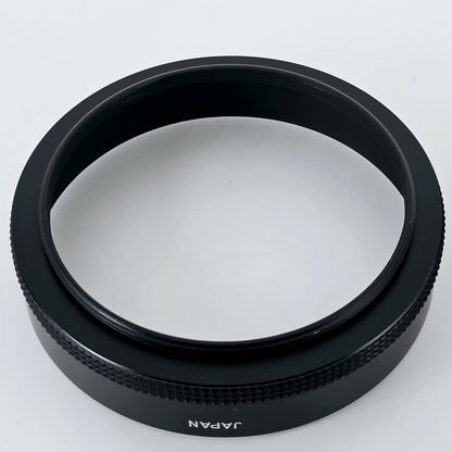 [Pre-owned] Genuine Contax Metal Lens Hood 2 — Top Mint — Japan #5615