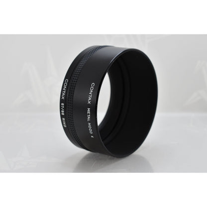 [Pre-owned] Contax Metal Hood 4 with 67/86 Adapter Ring (Genuine) — Near MINT+++ — Japan #2007
