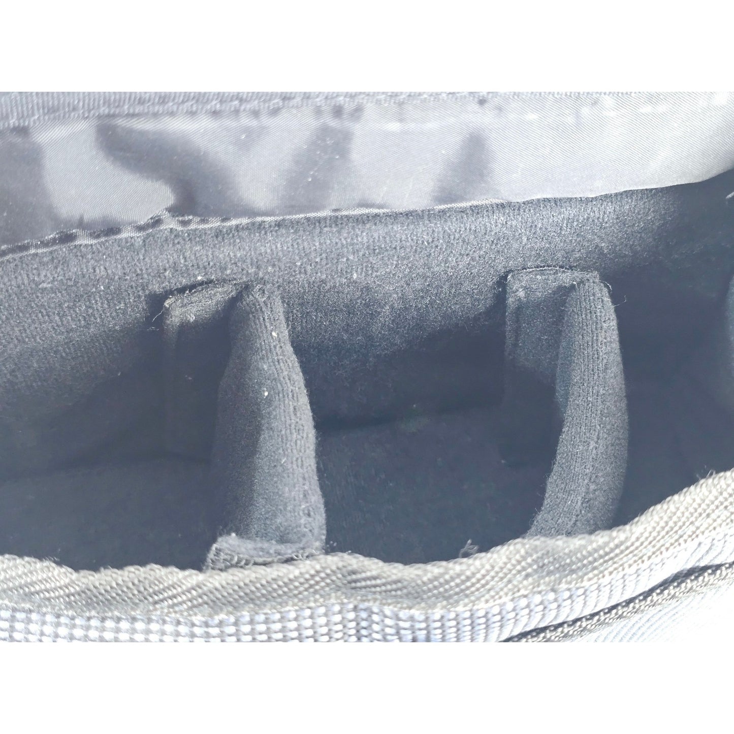 [Pre-owned] Genuine Canon Camera Lens Shoulder Bag Nylon Black — Near MINT — Japan #4804