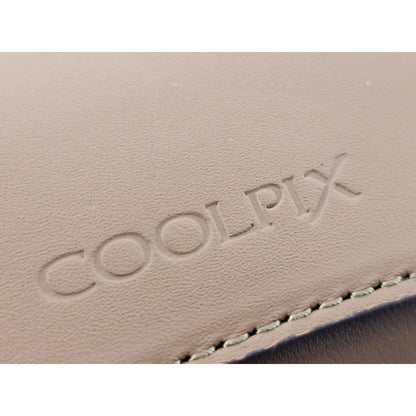 [Pre-owned] Nikon CS-NH22 Leather Case for Coolpix S220 S3000 — Unused — Japan #5091