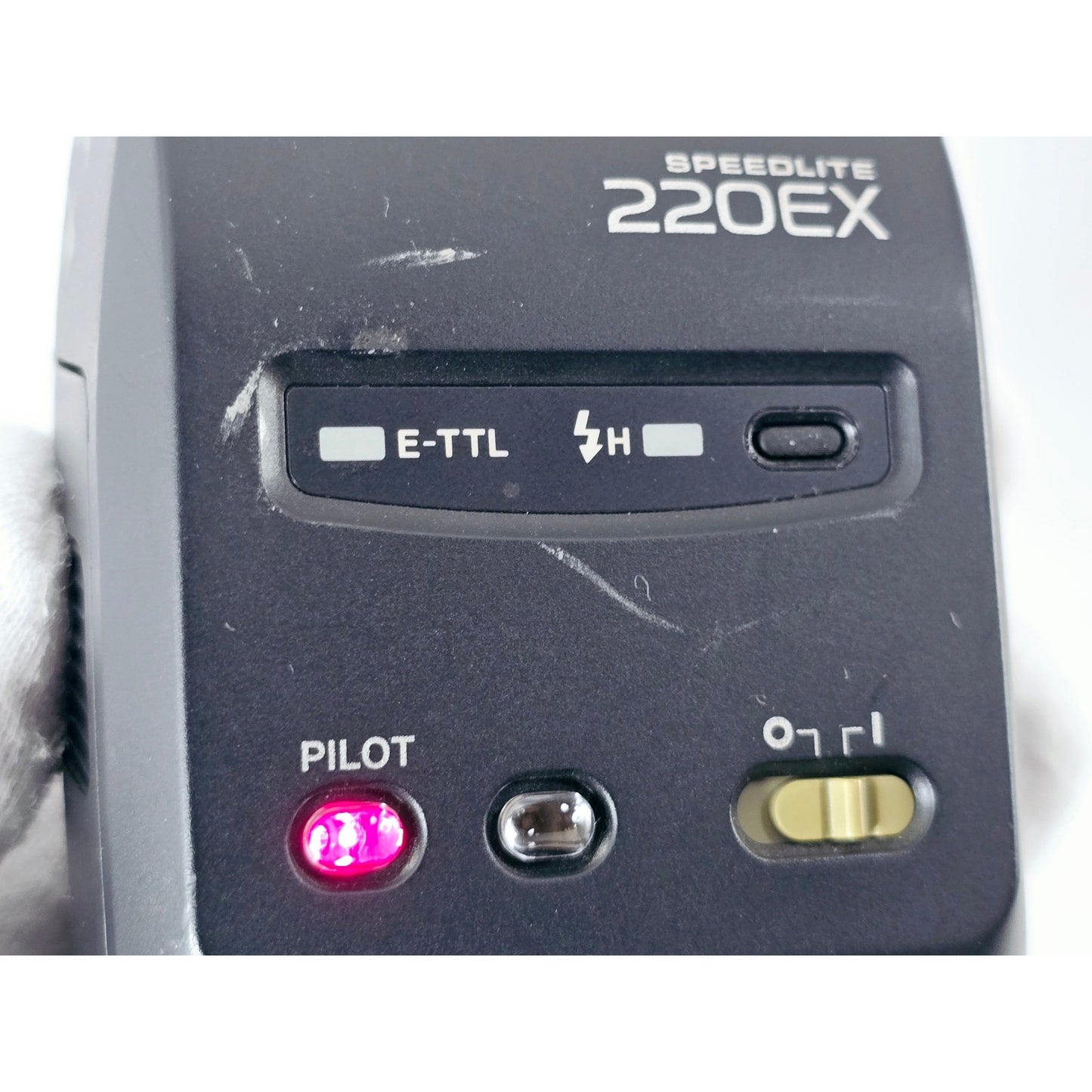 [Pre-owned] Canon Speedlite 220EX Electronic Shoe Mount Flash — Near MINT — Japan #3257