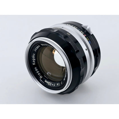 [Pre-owned] Nikon Non-Ai Nikkor-S Auto 50mm F1.4 MF Lens (6 Blades, Early) — Near MINT — Japan #4753