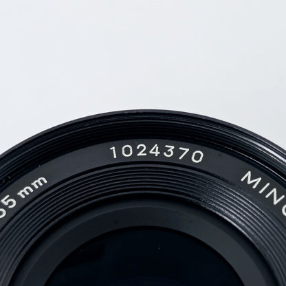 [Pre-owned] Minolta MC W.Rokkor 35mm F2.8 MF Wide Angle Lens — Near Mint+++ — Japan #5780