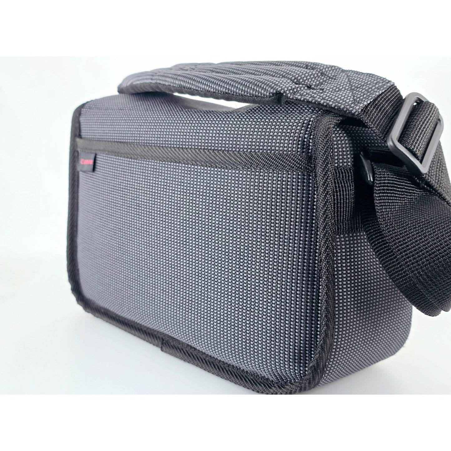 [Pre-owned] Genuine Canon Camera Lens Shoulder Bag Nylon Black — MINT — Japan #5086
