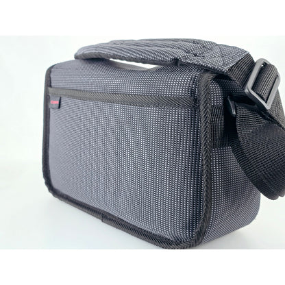 [Pre-owned] Genuine Canon Camera Lens Shoulder Bag Nylon Black — MINT — Japan #5086