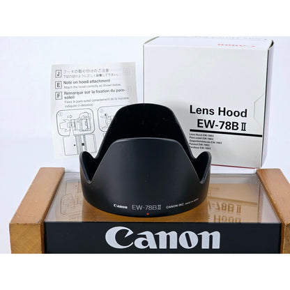 [Pre-owned] Canon EW-78B II Lens Hood for EF 28-135mm F3.5-5.6 IS USM — MINT — Japan #4622