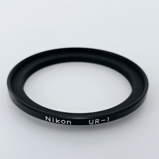 [Pre-owned] Nikon UR-1 Metal Step-Up Ring Filter Adapter 62mm to 72mm — Mint — Japan #5411
