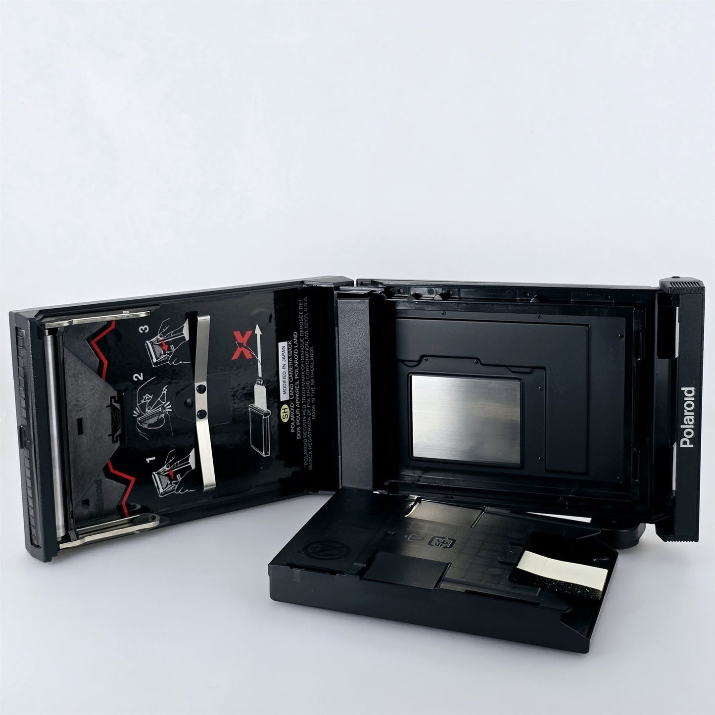 [Pre-owned] Polaroid Instant Film Back for Mamiya 645 Super Pro TL — Near Mint+++ — Japan #5354