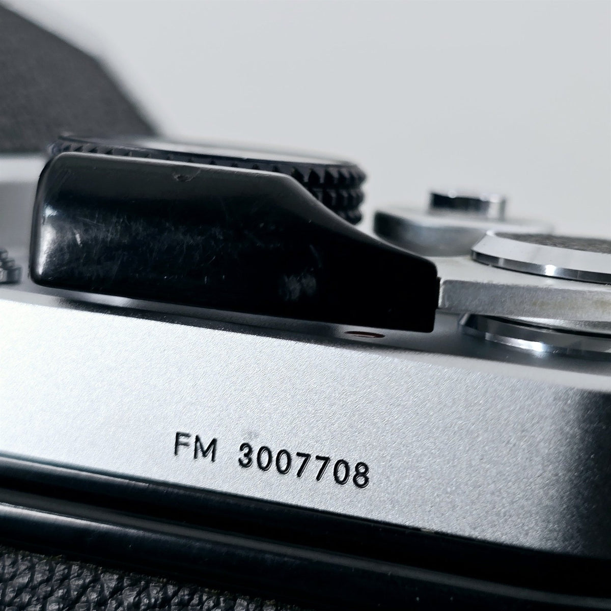[Pre-owned] Nikon FM SLR 35mm Film Camera Body Only — Near Mint+++ — Japan #5655