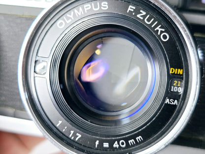 New Seal🌸[Near MINT] Late Olympus 35DC Rangefinder 35mm Film Camera From Japan