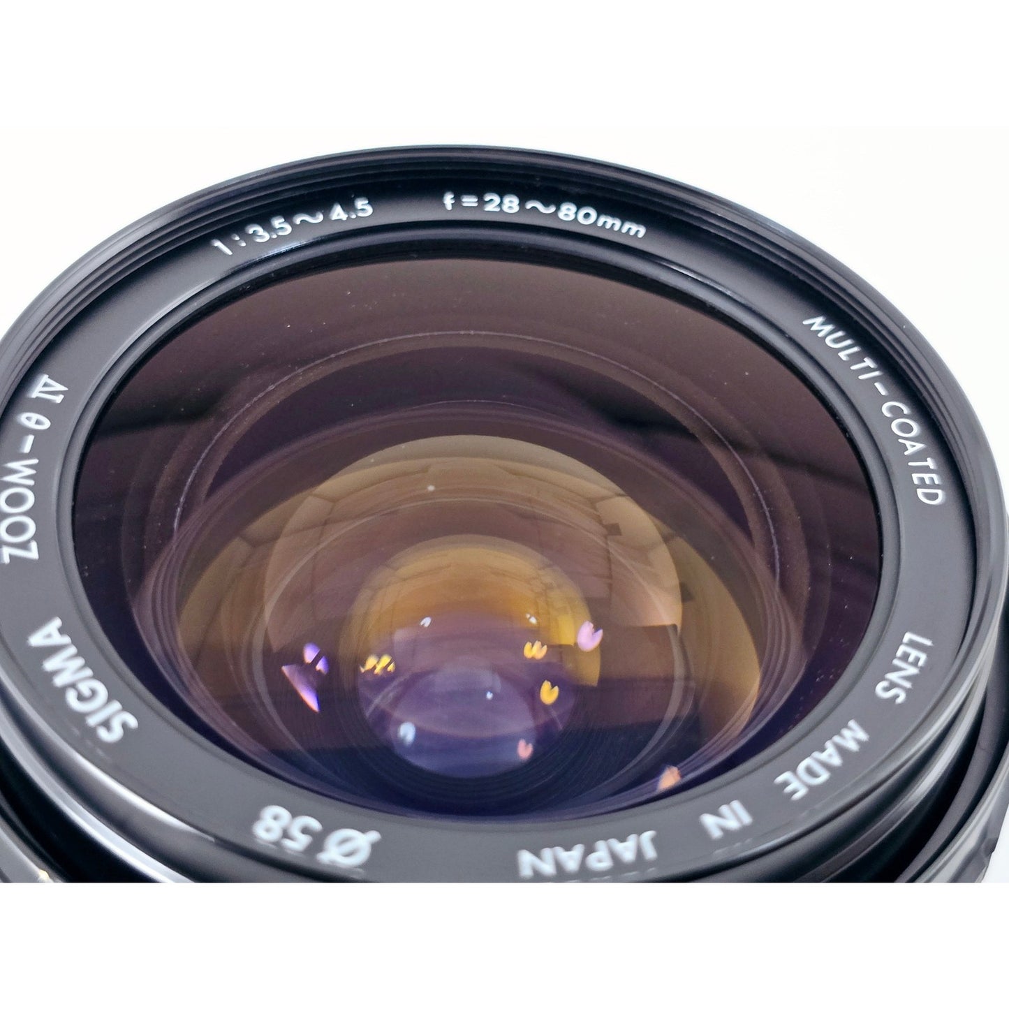 [Pre-owned] Sigma Zoom θ IV 28-80mm F3.5-4.5 MF Lens for Minolta SR MD — Near MINT — Japan #4791