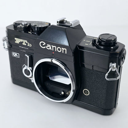 [Pre-owned] Canon FTb Black 35mm SLR Film Camera Body — Excellent+++++ — Japan #5831