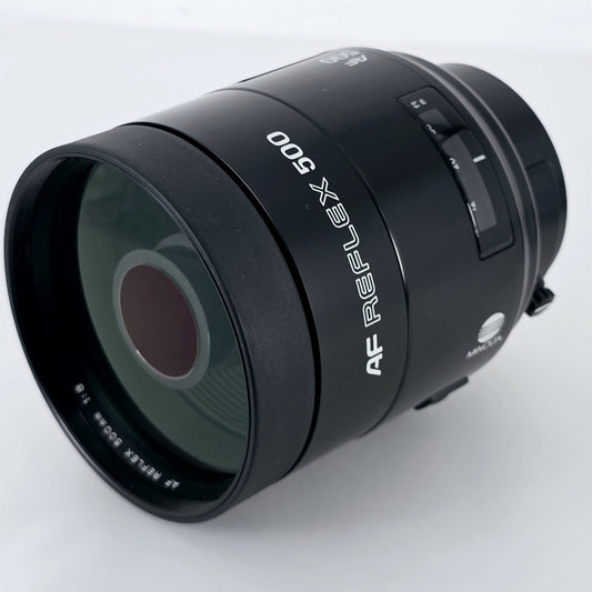 [Pre-owned] Minolta AF Reflex 500mm f/8 Mirror Telephoto Lens Sony A Mount — Mint — Japan #5796