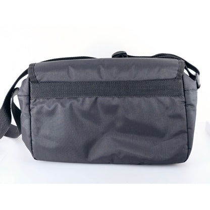 [Pre-owned] Genuine Minolta Camera Lens Shoulder Bag Nylon Black — Near MINT — Japan #5070