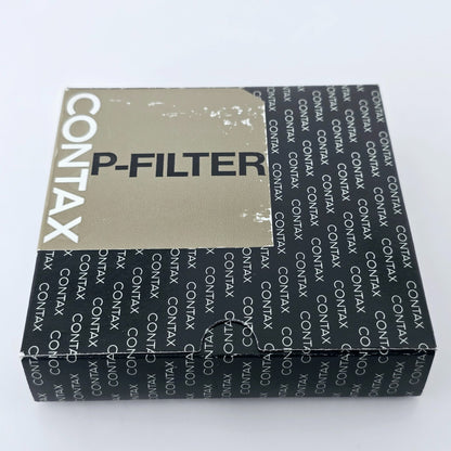 [Pre-owned] Contax P-Filter 82mm Kyocera w/ Case & Box — Unused — Japan #1974