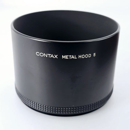 [Pre-owned] Contax Metal Hood 5 Lens Hood for Sonnar Series — Unused — Japan #5261