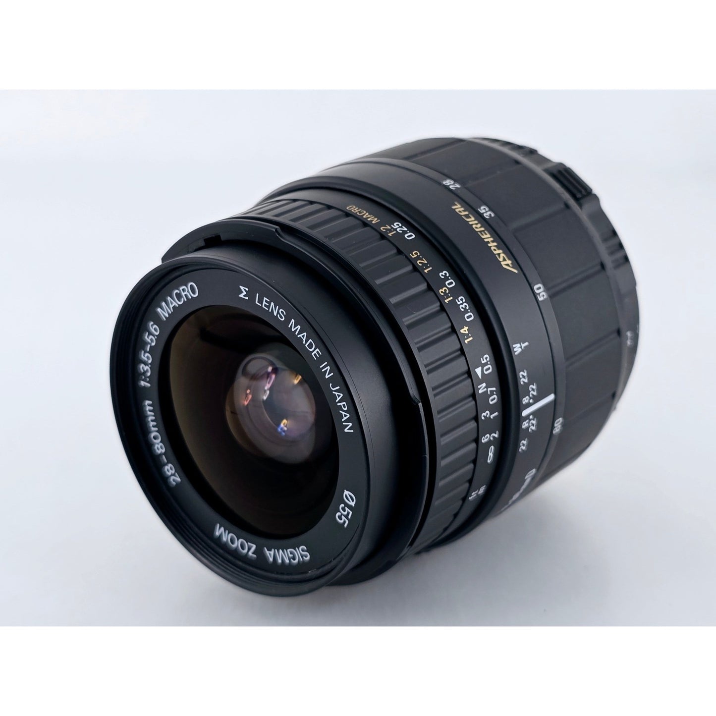 [Pre-owned] Sigma Zoom 28-80mm F3.5-5.6 D Macro AF Lens for Nikon F — Near MINT — Japan #3383