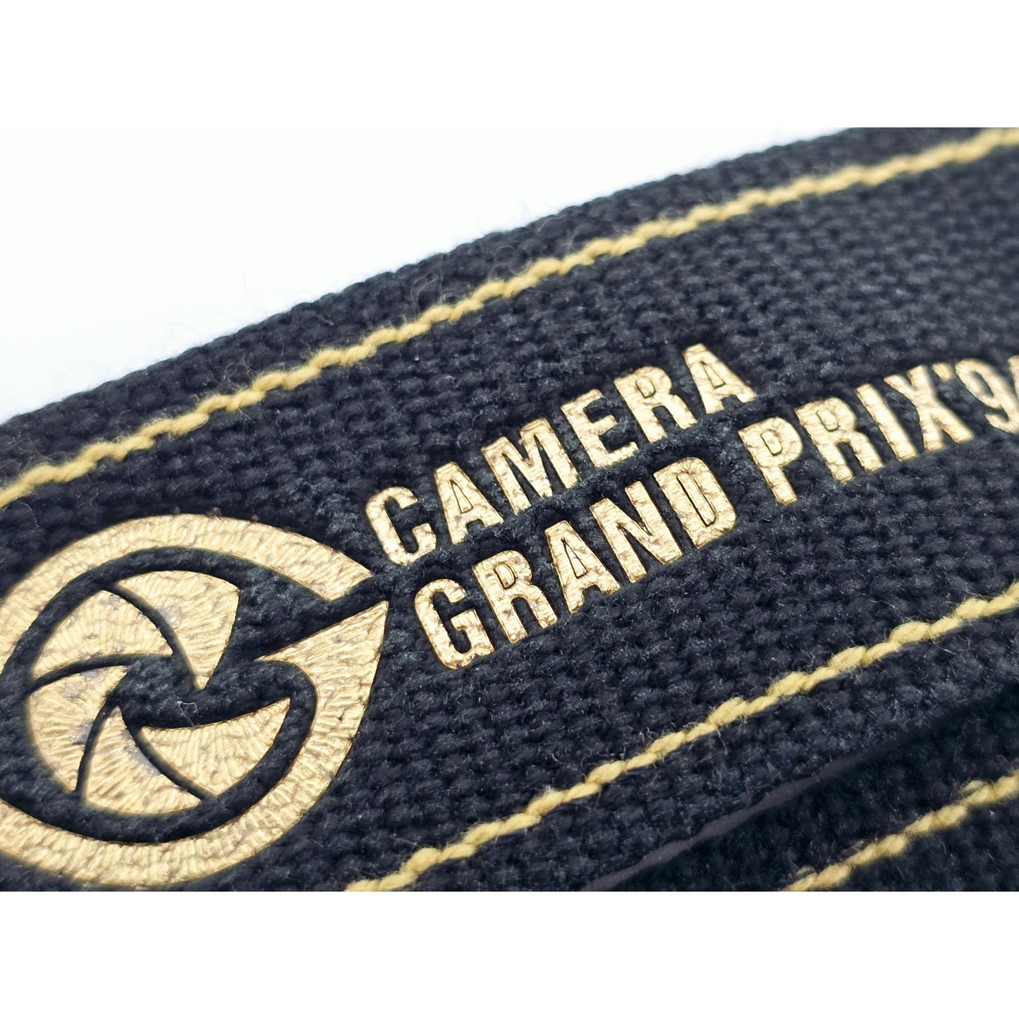 [Pre-owned] Minolta Grand Prix'94 alpha 707si Camera Strap (Gold) — MINT — Japan #4973