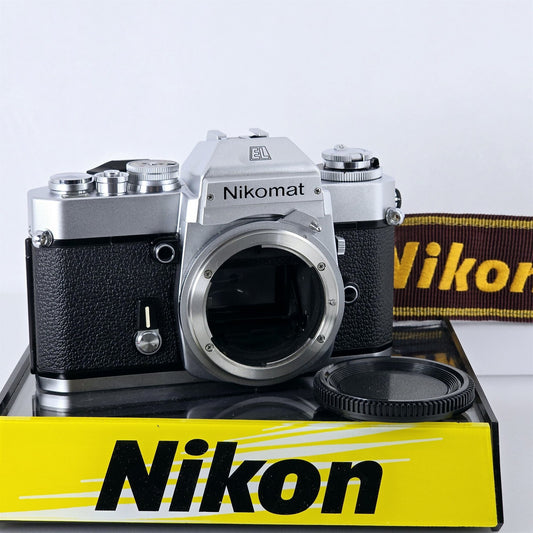 [Pre-owned] Nikon Nikomat EL 35mm SLR Film Camera Body — Near Mint — Japan #5255