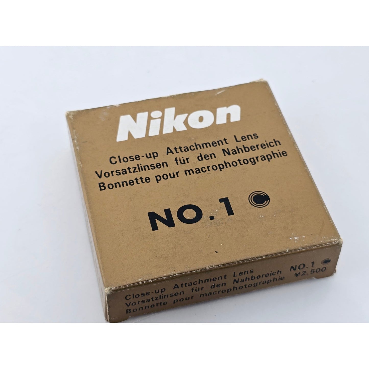 [Pre-owned] Nikon 52mm Close-up Attachment Lens No.1 — Near MINT — Japan #3623