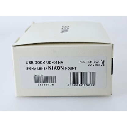 [Pre-owned] Sigma USB Dock UD-01 NA for Nikon Mount Lenses — Unused — Japan #5017