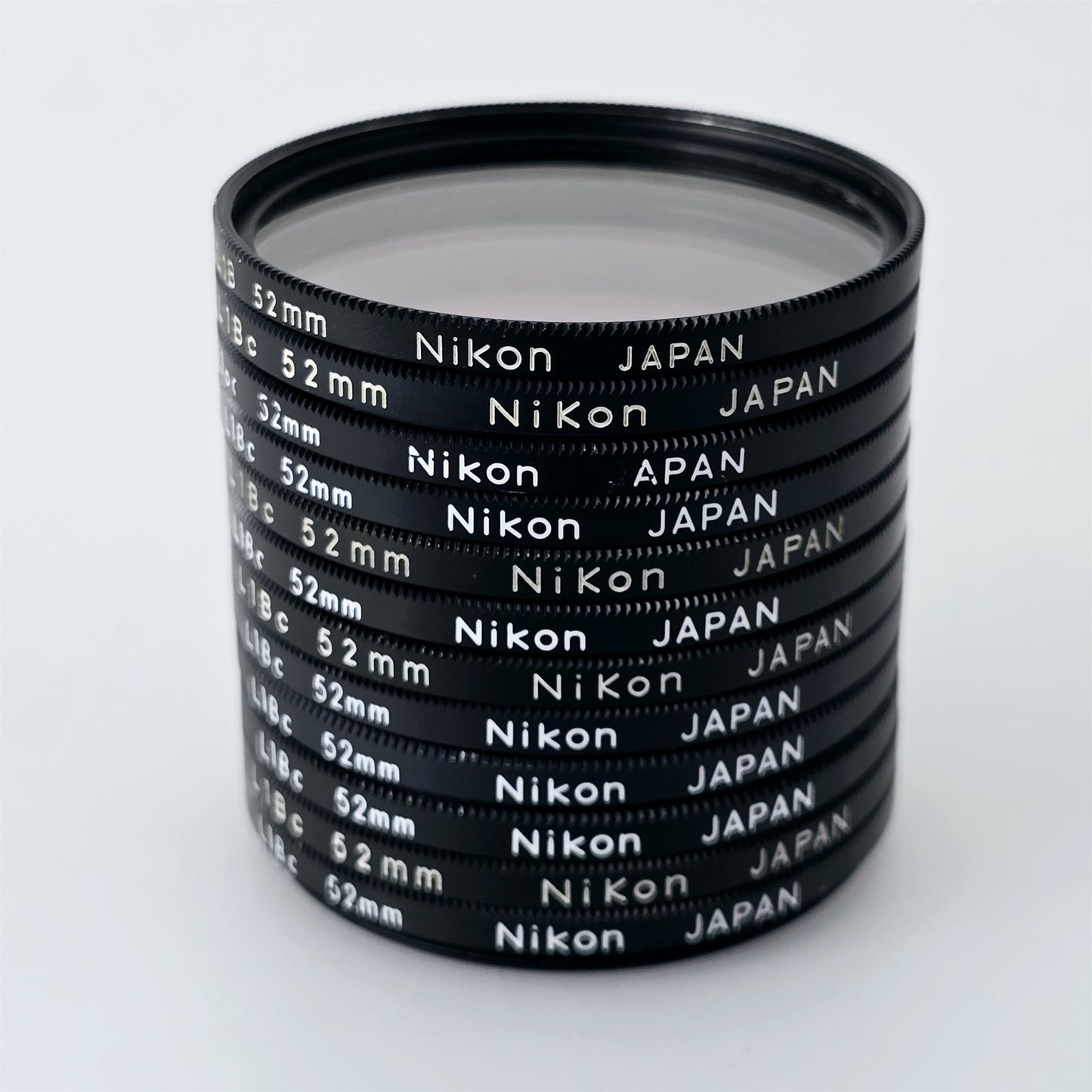 [Pre-owned] Nikon L1Bc L1B 52mm Skylight Lens Filter (12 pcs) — Near Mint — Japan #5446