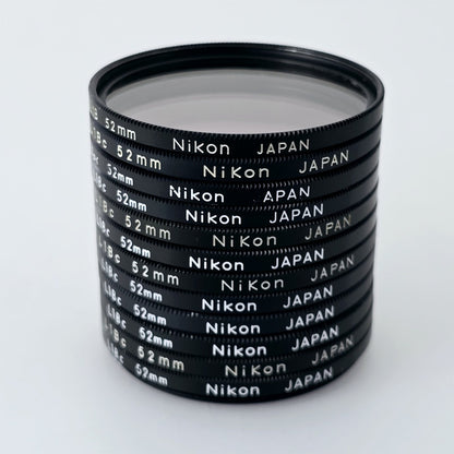 [Pre-owned] Nikon L1Bc L1B 52mm Skylight Lens Filter (12 pcs) — Near Mint — Japan #5446
