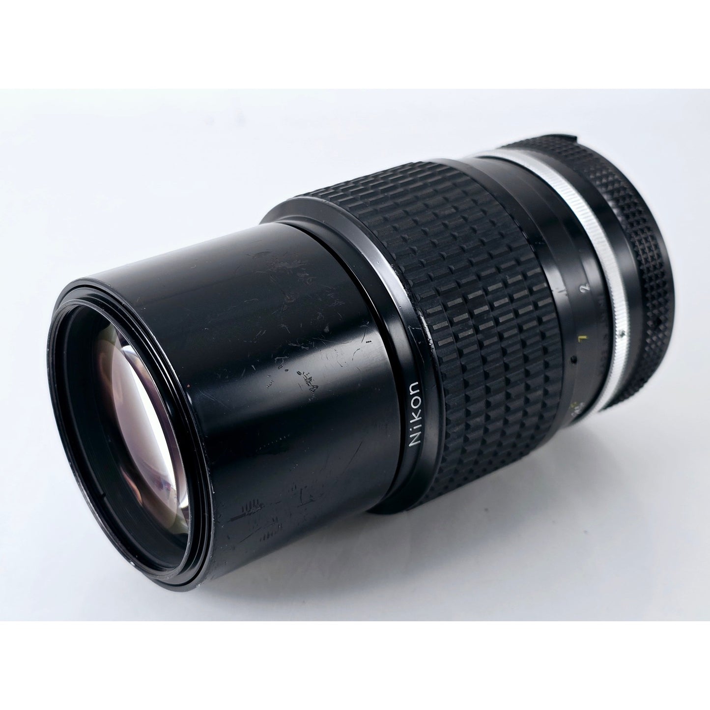 [Pre-owned] Nikon Ai Nikkor 200mm F4 MF Telephoto Lens — Near MINT — Japan #2807