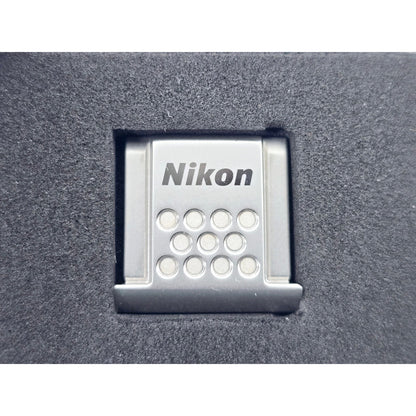 [Pre-owned] Genuine Nikon ASC-01 Accessory Shoe Cover Silver — Unused — Japan #5135