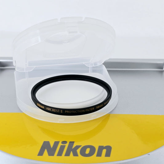 [Pre-owned] Nikon Arcrest II 58mm Protection Filter — Near Mint — Japan #5304