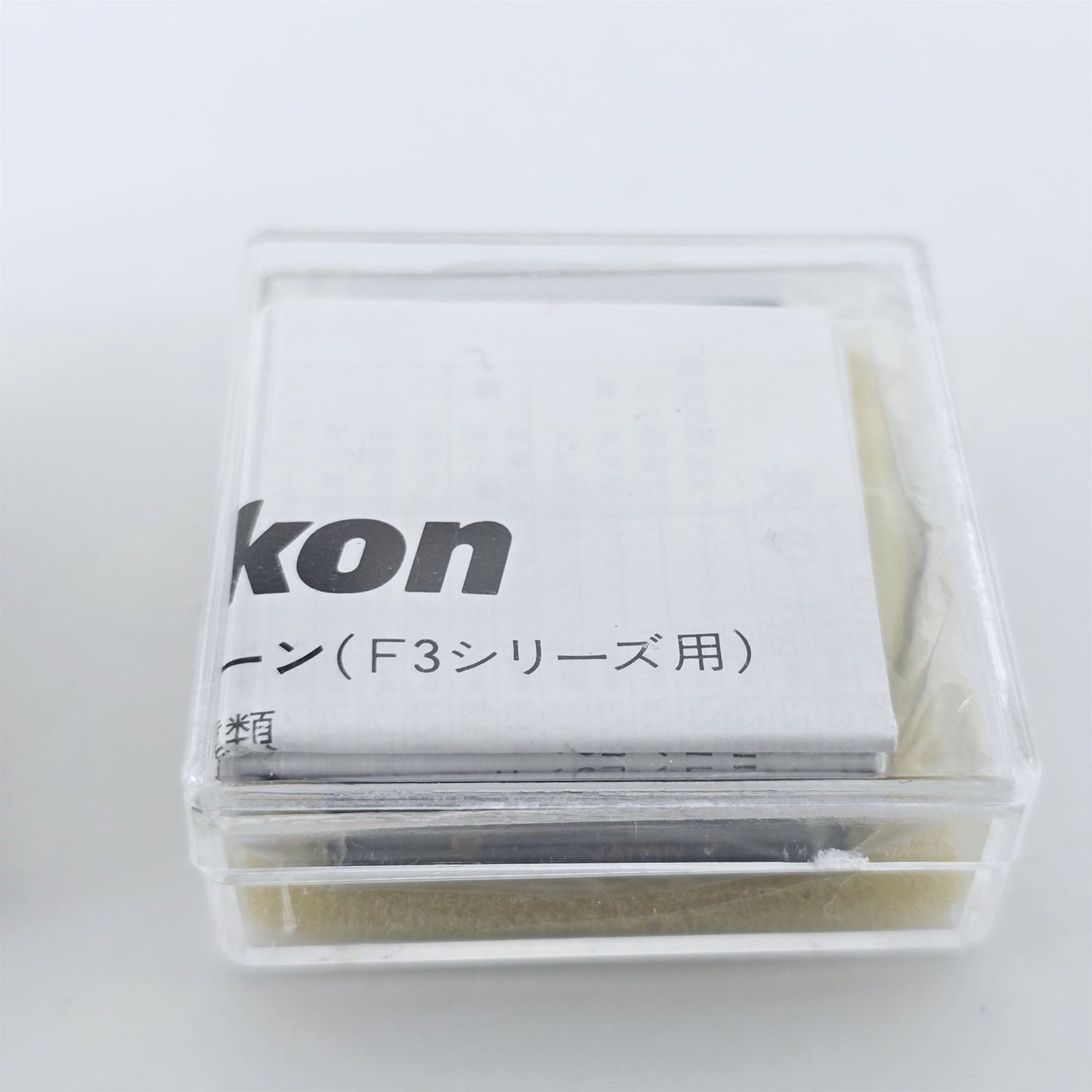[Pre-owned] Nikon F3 Focusing Screen Type B Red Dot — Mint — Japan #5358