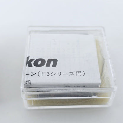 [Pre-owned] Nikon F3 Focusing Screen Type B Red Dot — Mint — Japan #5358