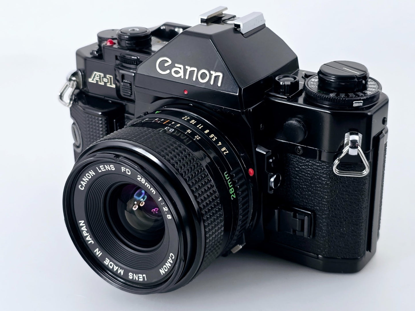 New Seal🌸[Near MINT] Canon A-1 35mm Film Camera New FD NFD 28mm F2.8 From Japan