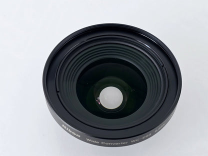 [Pre-owned] Nikon WC-E63 0.63x Wide Converter w/ UR-E4 Adapter — Mint — Japan #5273