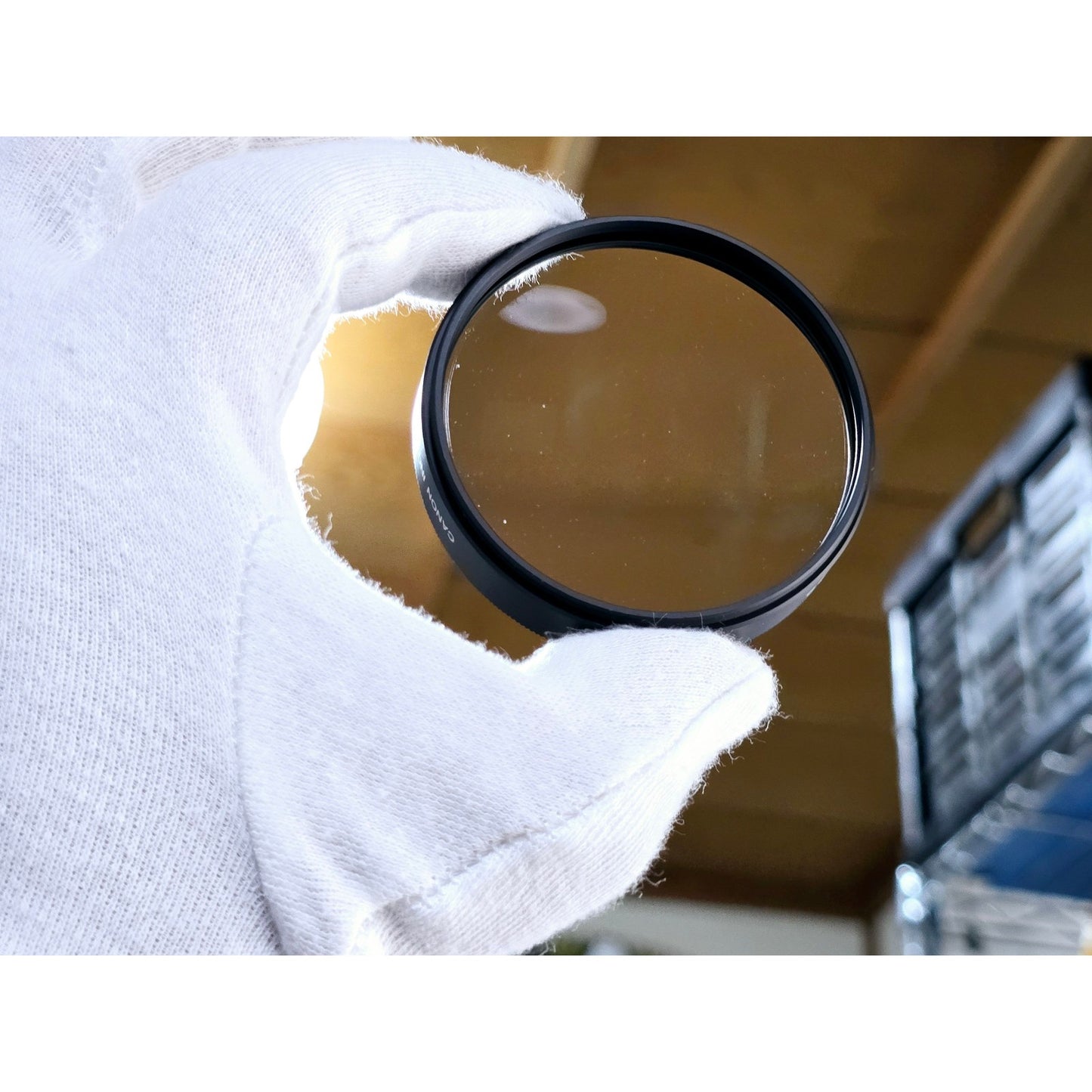 [Pre-owned] Canon 58mm Close-up Lens 500D Macro Filter for EF FD Lens — Near MINT — Japan #4989