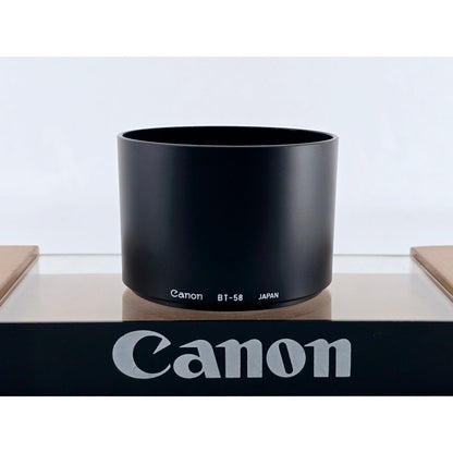 [Pre-owned] Canon BT-58 Plastic Lens Hood for New FD 70-210mm F4 — MINT — Japan #3940