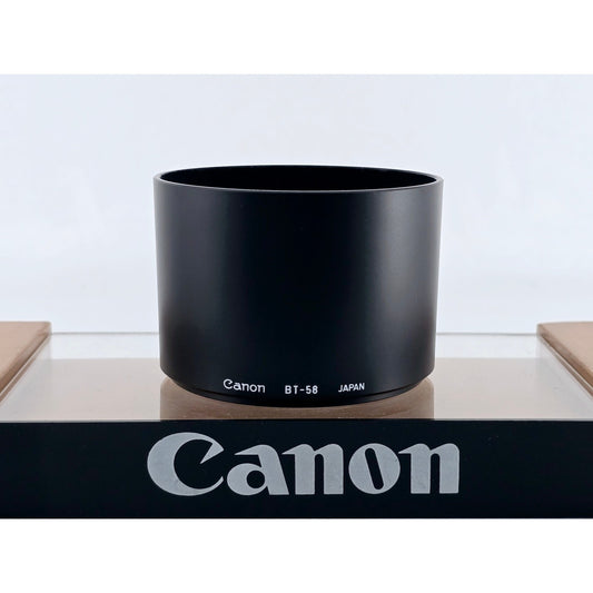 [Pre-owned] Canon BT-58 Plastic Lens Hood for New FD 70-210mm F4 — MINT — Japan #3940