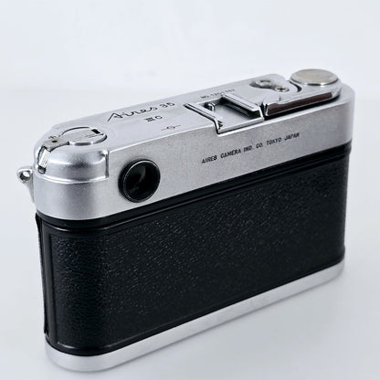 [Pre-owned] Aires 35 IIIC Rangefinder 35mm Film Camera Silver — Excellent+++++ — Japan #5656