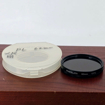 [Pre-owned] Marumi C-P.L 62mm Lens Filter — MINT — Japan #4288