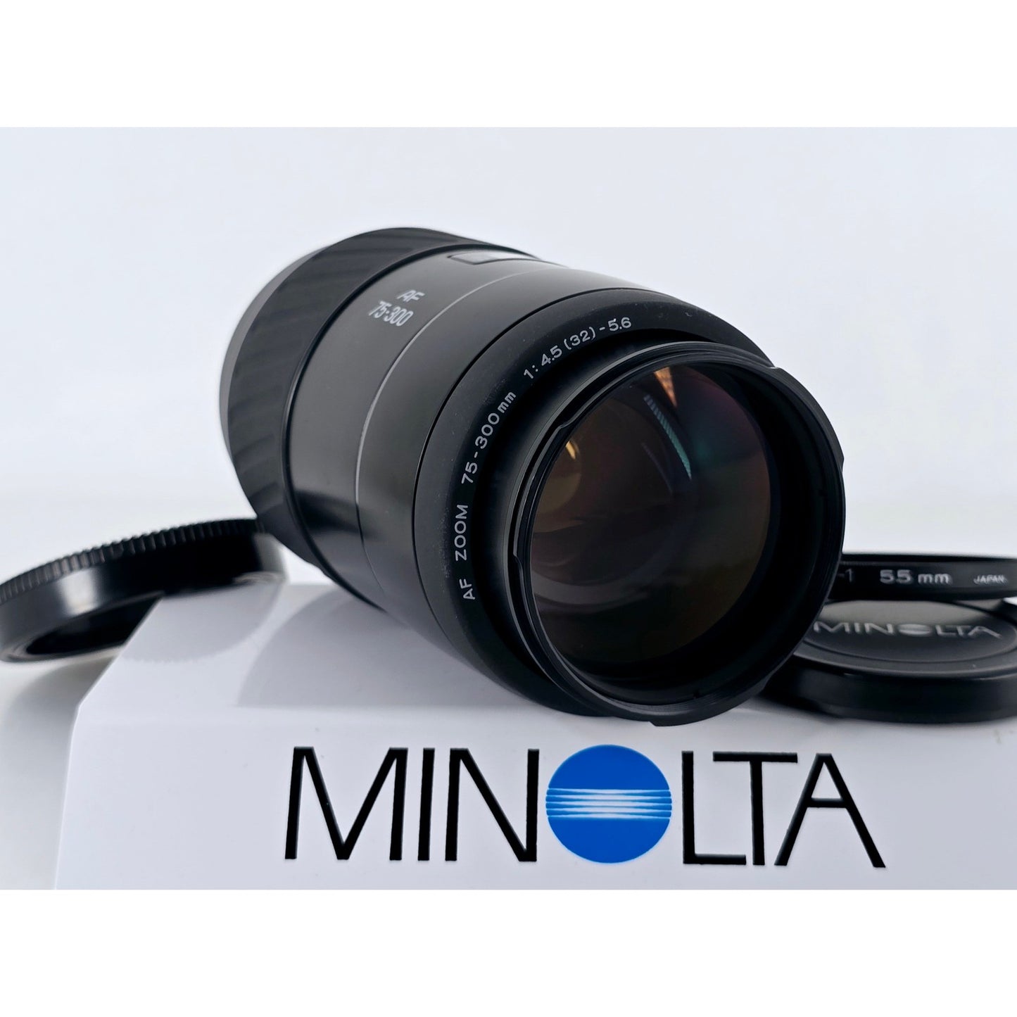 [Pre-owned] Minolta AF Zoom 75-300mm F4.5-5.6 Lens for Sony/Minolta A Mount — MINT — Japan #4435