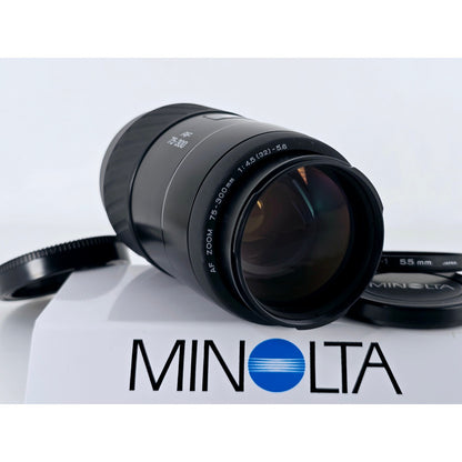 [Pre-owned] Minolta AF Zoom 75-300mm F4.5-5.6 Lens for Sony/Minolta A Mount — MINT — Japan #4435