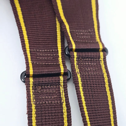 [Pre-owned] Nikon AN-6W Wide Nylon Neck Strap 1.77in (Plastic Buckle, For F3) — Top MINT — Japan #1864