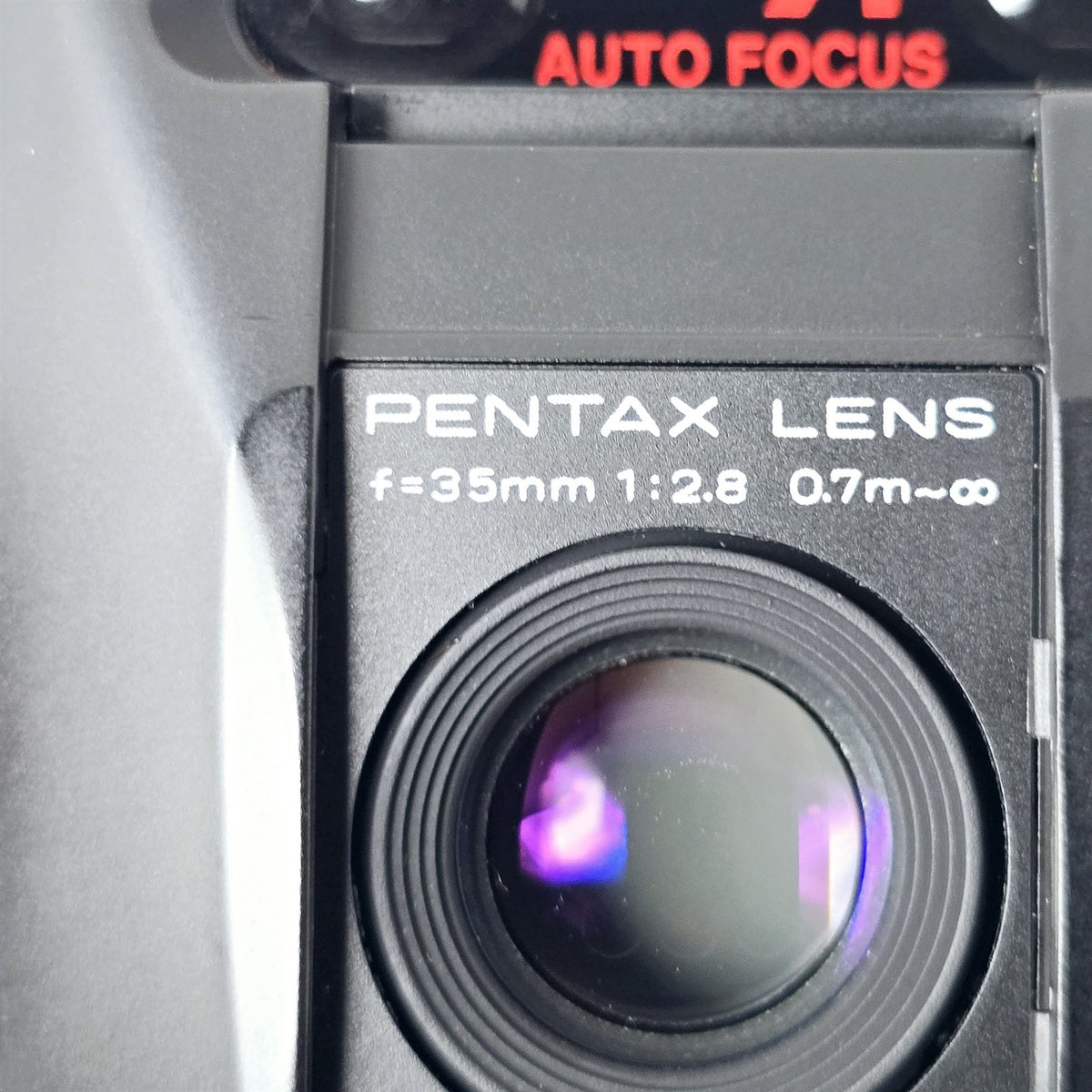 [Pre-owned] Pentax PC35 AF-M DATE 35mm Point & Shoot Film Camera (Black) — Mint — Japan #5785