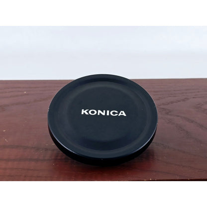 [Pre-owned] Konica 75mm Metal Push-on Lens Cap — Near MINT — Japan #3935