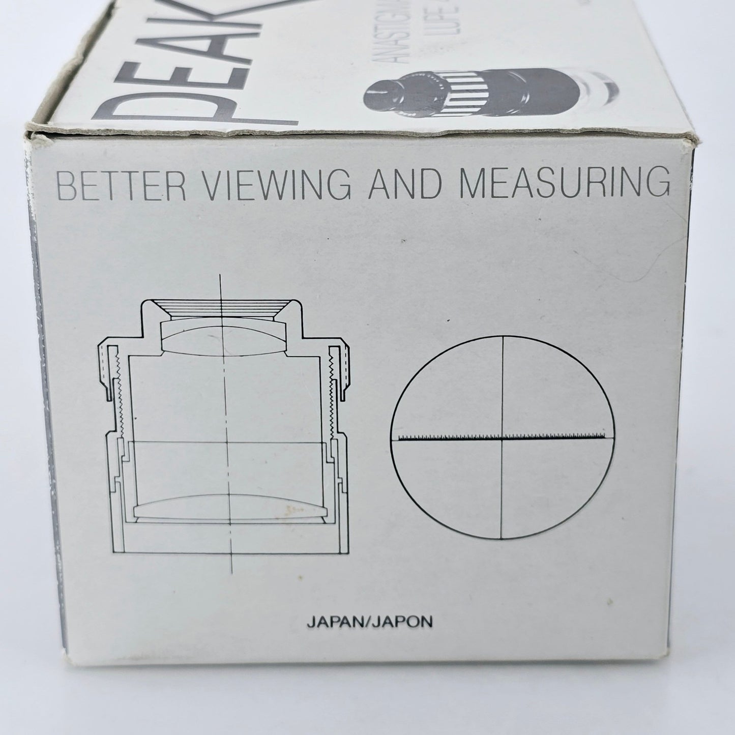 [Pre-owned] Peak Anastigmat Lupe Loupe 4x Magnifier No.1990 — Near MINT — Japan #4470