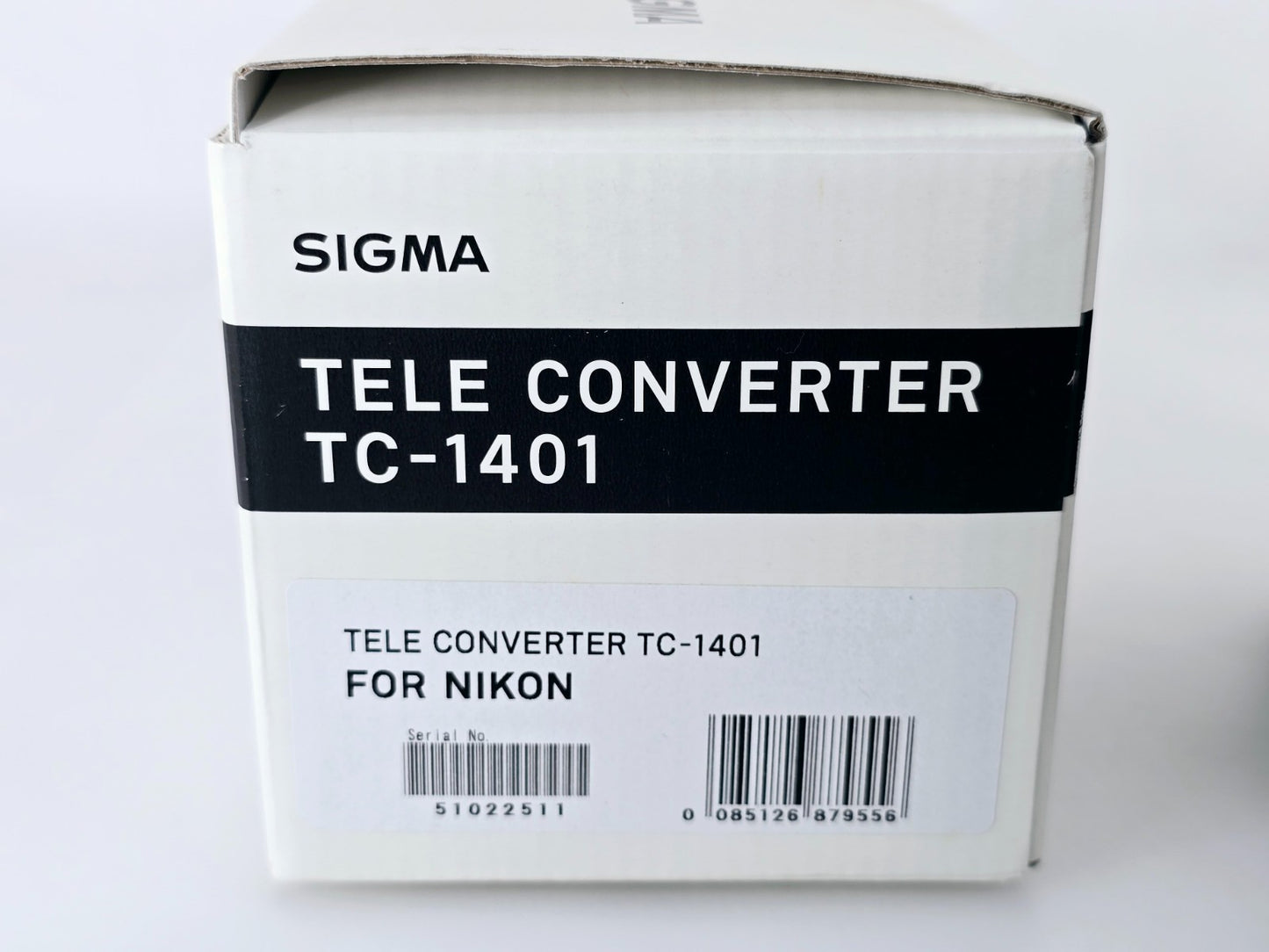 [Pre-owned] Sigma TC-1401 Tele Converter 1.4x for Nikon F Mount — Near MINT+++ — Japan #5194