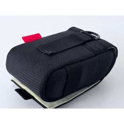 [Pre-owned] Canon IXY Digital Camera Case Black with Strap (Genuine) — Top MINT — Japan #4655