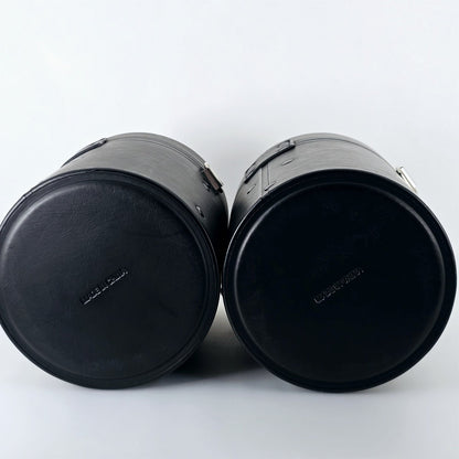 [Pre-owned] Nikon CL-76 Hard Leather Lens Case w/ Strap for AF 17-35mm f/2.8D — Mint — Japan #5457
