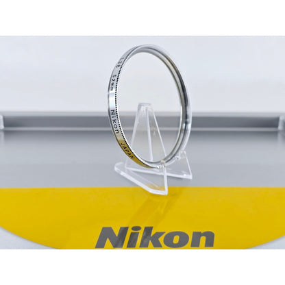 [Pre-owned] Nikon L39 52mm Chrome Frame Lens Filter — Near MINT — Japan #3795